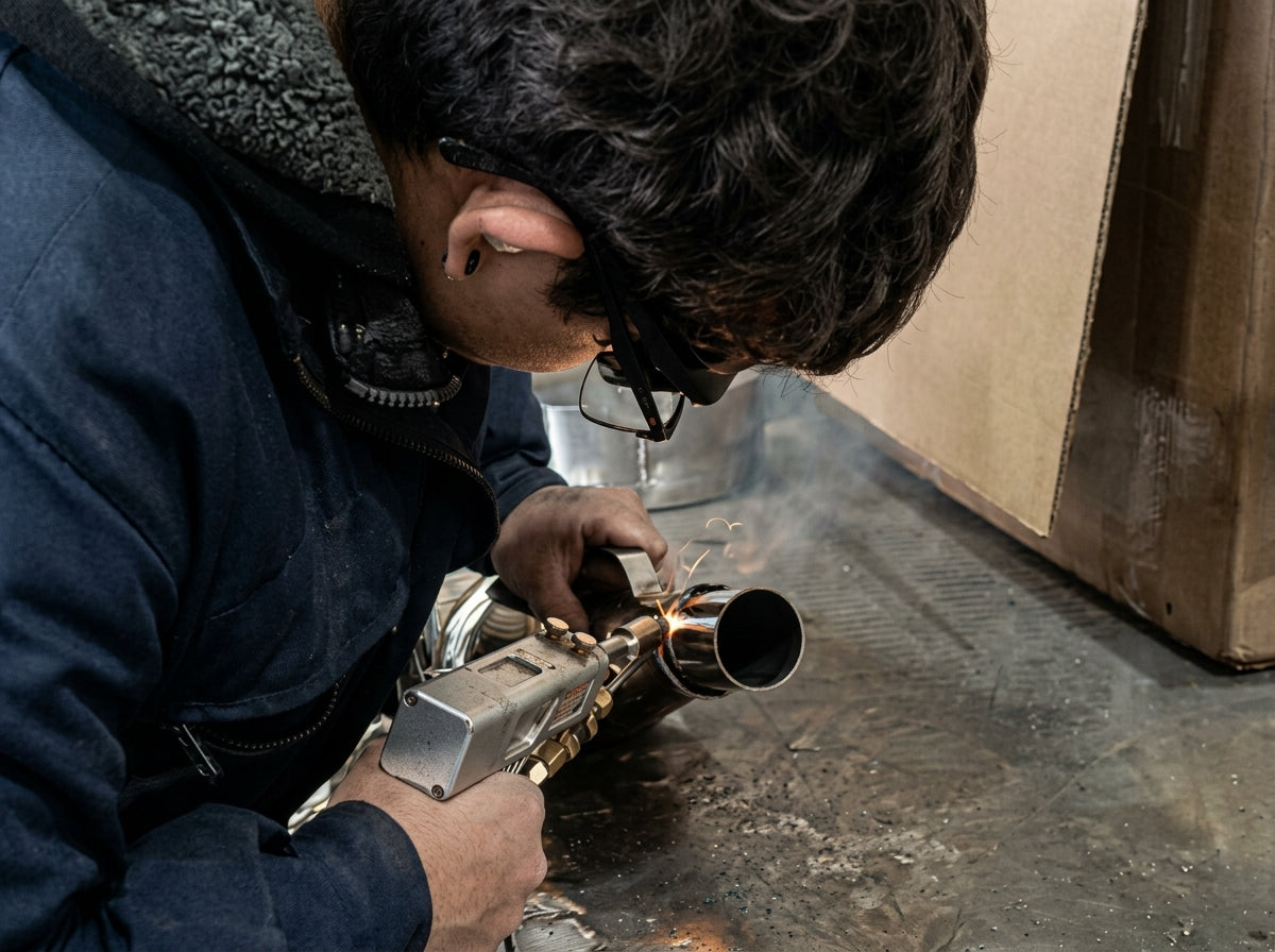 Revolución en el Taller: Soldadura Láser de Mano para Tubos de Acero Inoxidable