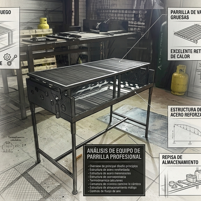 Ingeniería del Fuego: Por Qué Una Parrilla de Varillas Dividida es la Mejor Opción para Tu Quincho