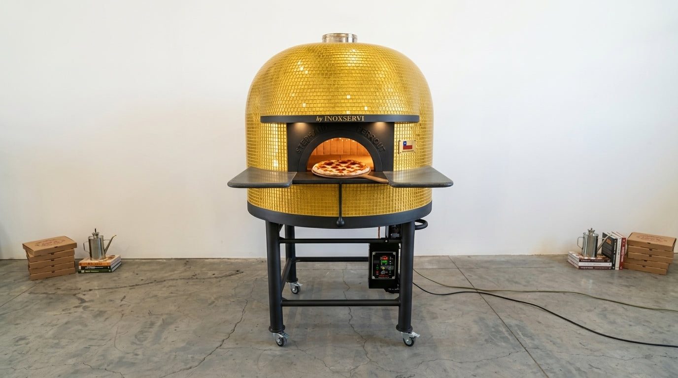 El Sello del Oro y del Fuego: Horno Napolitano "Stephano Ferrour" Fabricado en Chile