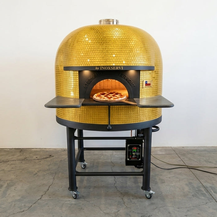 El Sello del Oro y del Fuego: Horno Napolitano "Stephano Ferrour" Fabricado en Chile