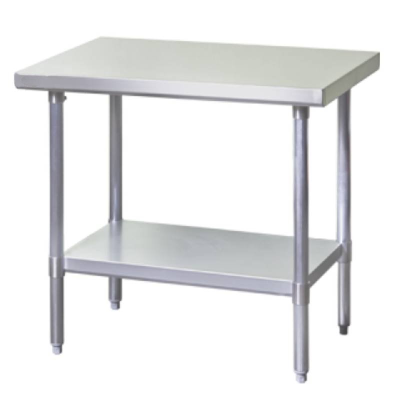 Mesón Central de Acero Inoxidable AISI 304 | Pequeño (90x60x85 cm)